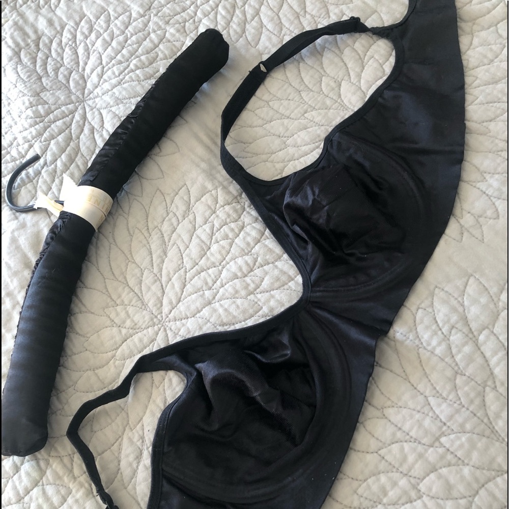 Barely There  … black bra